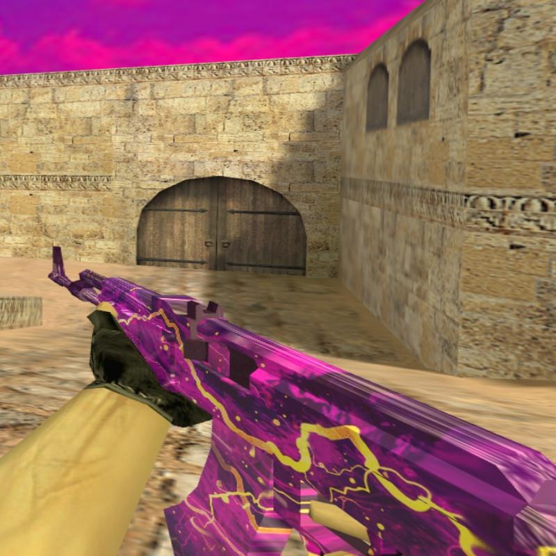 AK-47 «Purple Lightning»-1