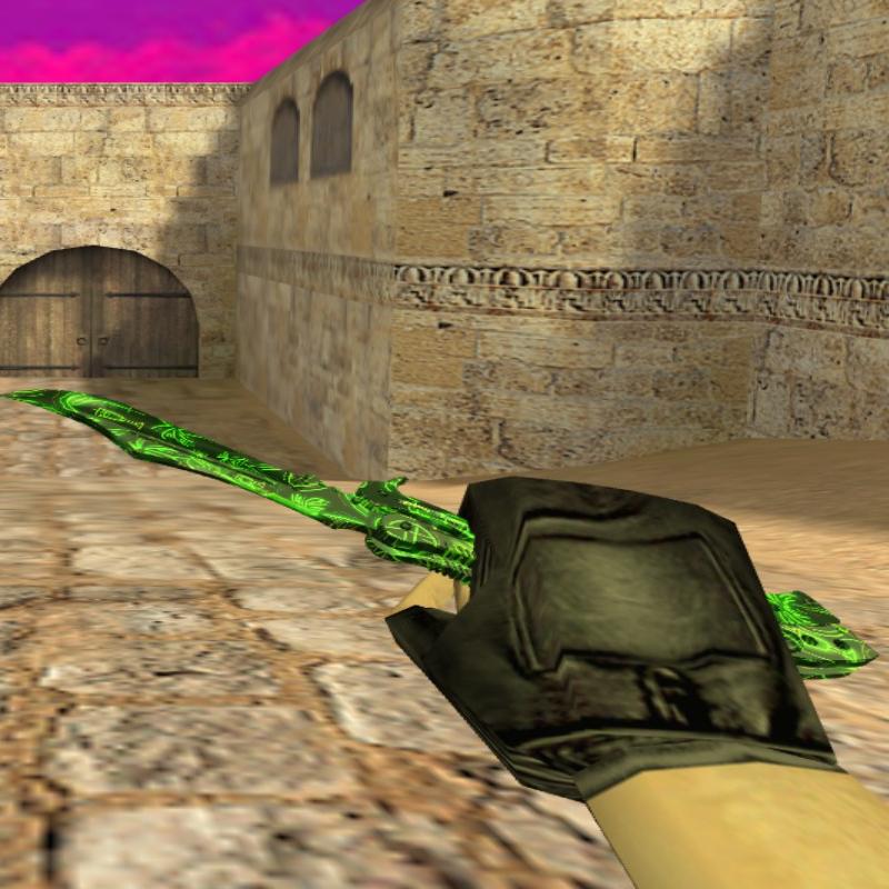 Butterfly Knife «Neon»-1